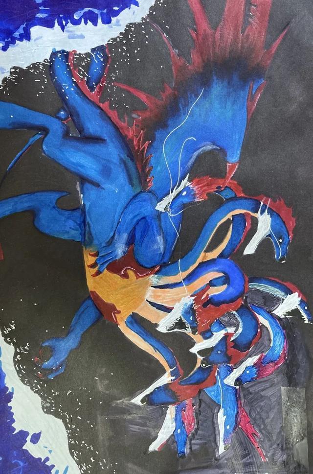 九婴造化诀，百遁成仙起点（·童画中华”优秀作品云上分享第七期）