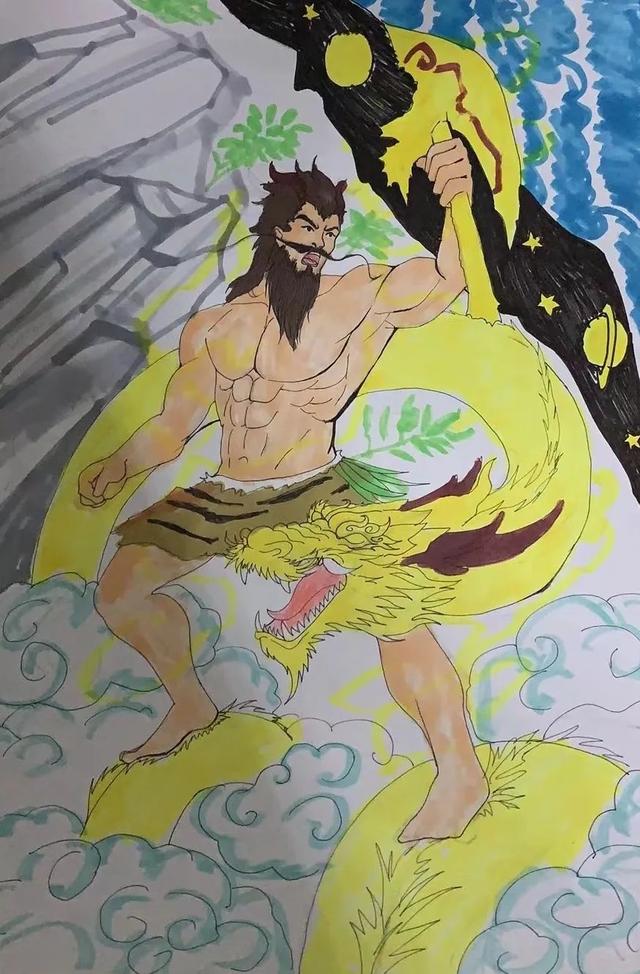 九婴造化诀，百遁成仙起点（·童画中华”优秀作品云上分享第七期）