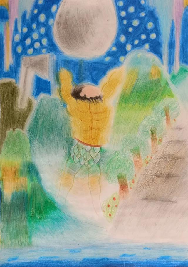 九婴造化诀，百遁成仙起点（·童画中华”优秀作品云上分享第七期）