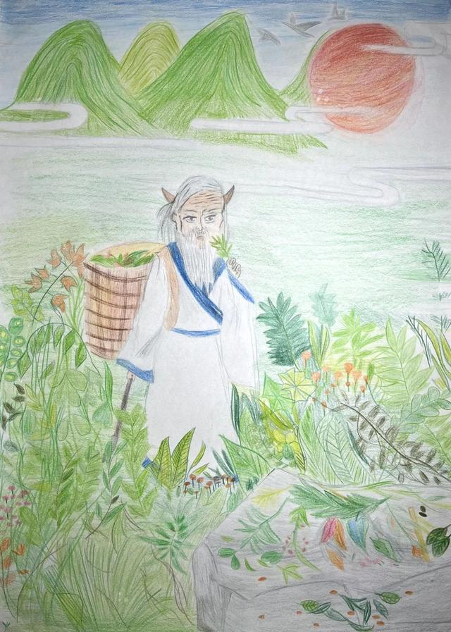 九婴造化诀，百遁成仙起点（·童画中华”优秀作品云上分享第七期）