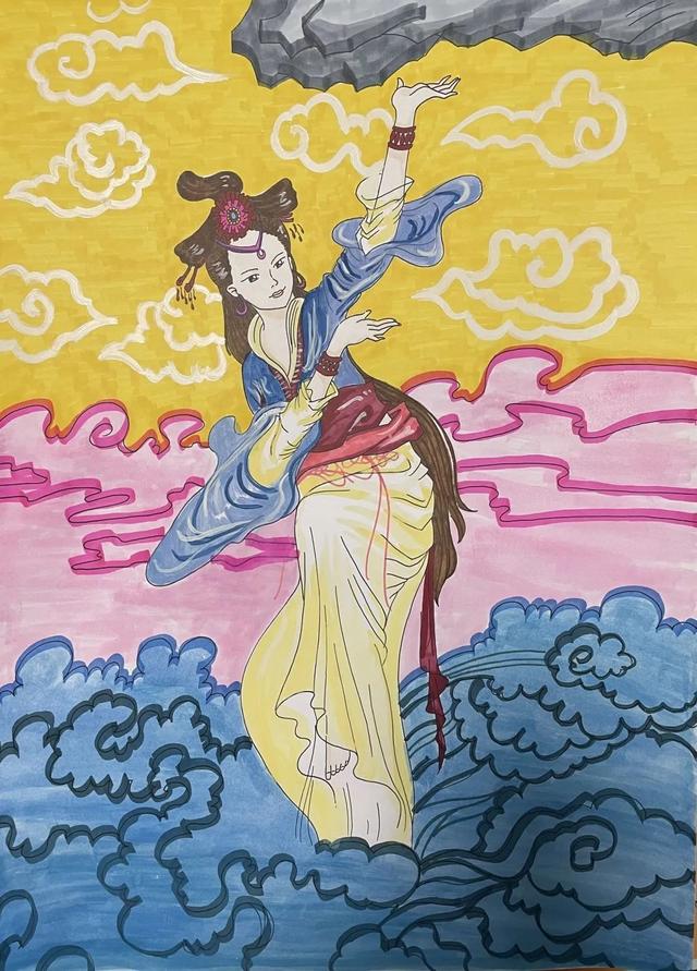 九婴造化诀，百遁成仙起点（·童画中华”优秀作品云上分享第七期）