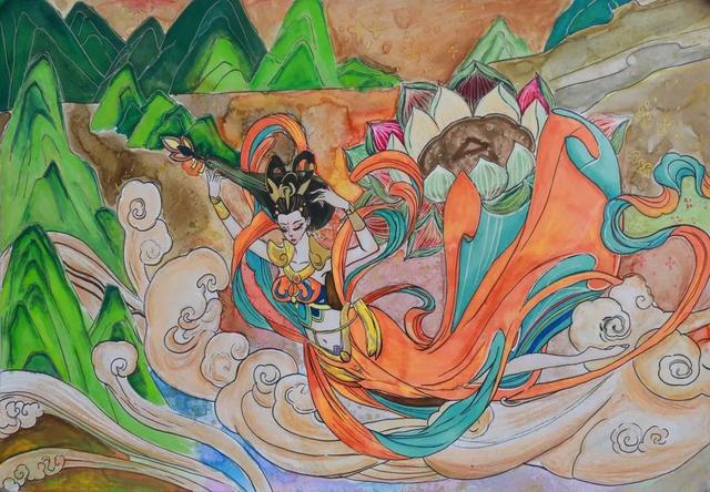 九婴造化诀，百遁成仙起点（·童画中华”优秀作品云上分享第七期）