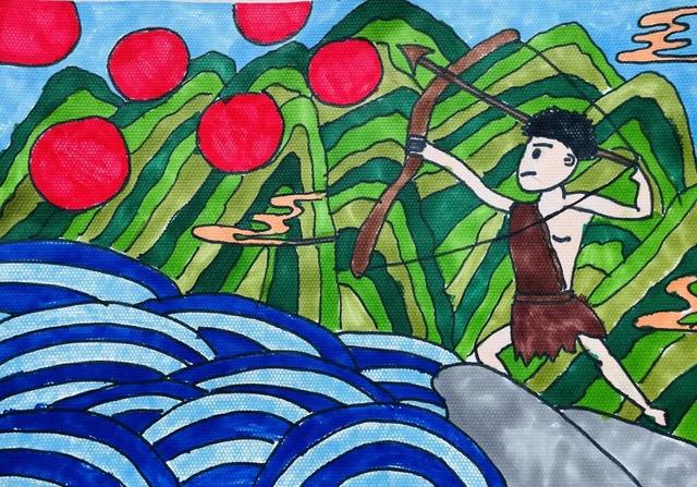 九婴造化诀，百遁成仙起点（·童画中华”优秀作品云上分享第七期）