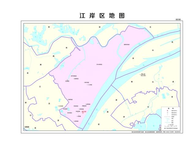武汉三镇划分地图，来看武汉各区最新、最全地图