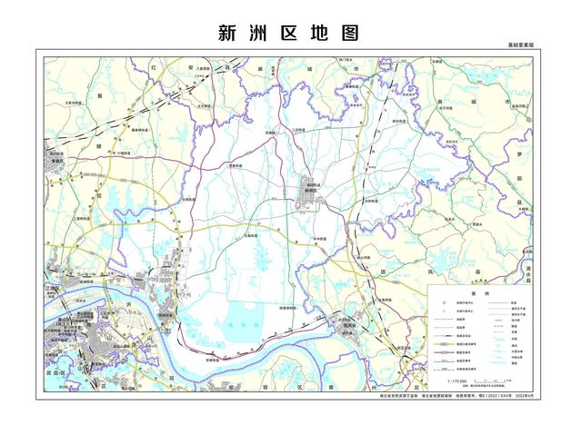 武汉三镇划分地图，来看武汉各区最新、最全地图
