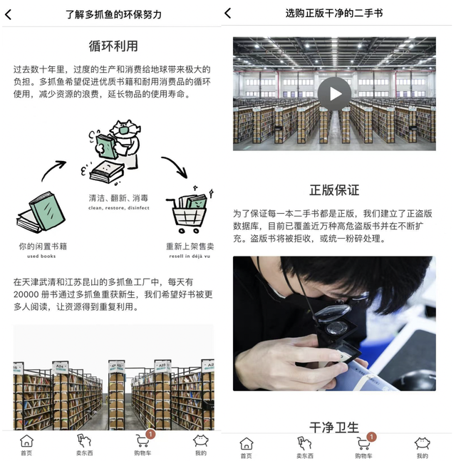 多抓鱼官网，多抓鱼官网下载（二手书市场的快速增长）