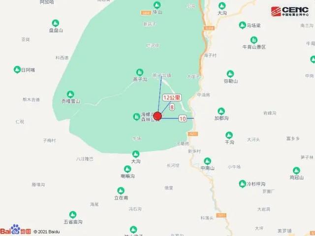四川今天哪里发生地震，四川成都地震（四川雅安市石棉县发生3.7级地震）