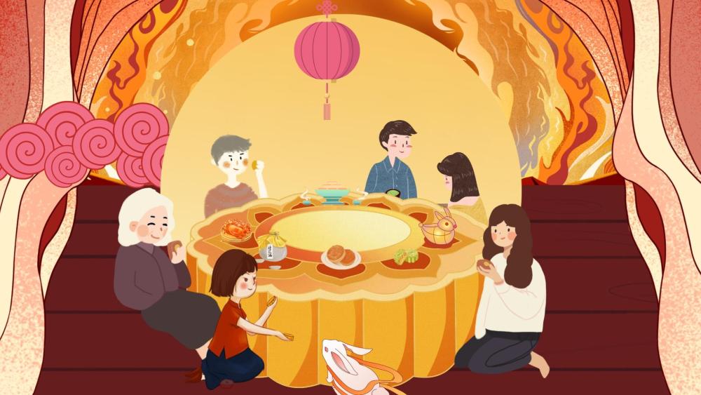 中秋节吃月饼是为了纪念谁,月圆人团圆中秋为何要赏月亮,吃月饼-风俗