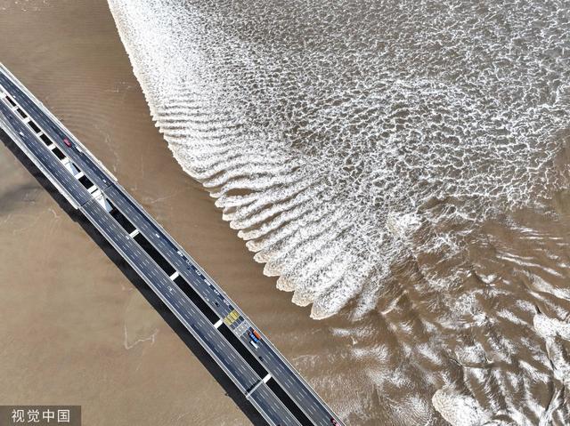 钱塘江位于什么地方，钱塘江位于现在的哪个地方（市民游客前往上虞区钱塘江段观看大潮）