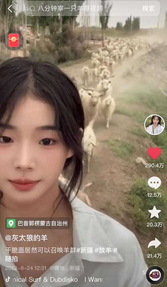 网红语录2022短句人生 抖音网红句子精选，网红语录2022短句人生（“灰太狼的羊”靠极致反差火出圈）