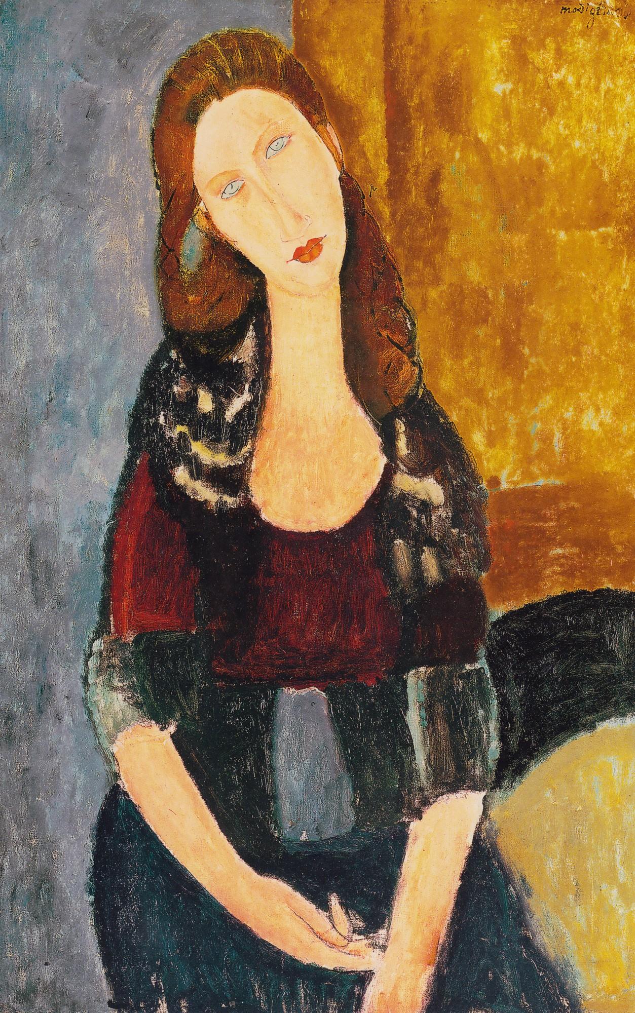 画布上的情书:莫迪里阿尼的艺术与情感