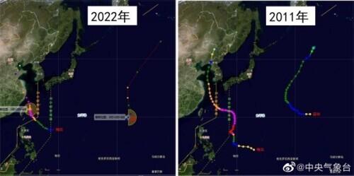 历史上最强台风浙江登陆，“梅花”四世究竟是个什么样的台风