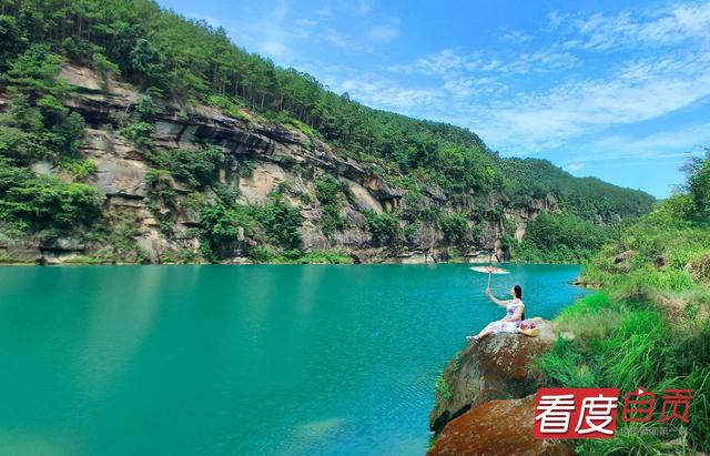 自贡风景荣县，寻迹自贡——荣县双河口水库