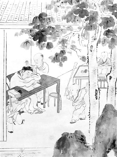 萌猴子小面具怎么画，画猴子脸猴子的面具（两幅“闹学图”里的哲思与忧思）