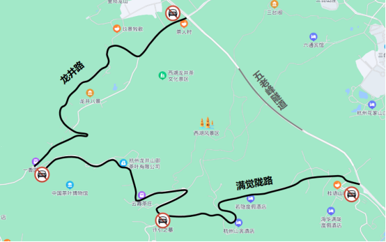 杭州东到西湖(黄龙洞到西湖风景区怎么走)