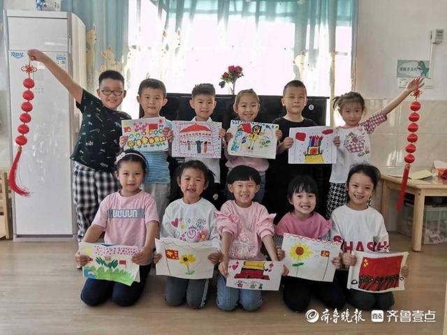 我和我的祖国绘画，我和我的祖国绘画怎么画（童心筑梦向祖国深情告白）