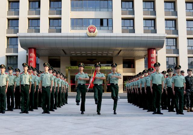 国庆节升旗仪式，国庆北京升旗仪式2020时刻表（各部队举行升旗仪式）