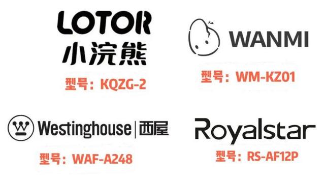 空气炸锅排行，空气炸锅排行榜前十名（“西屋”“小浣熊”等样品未达标）
