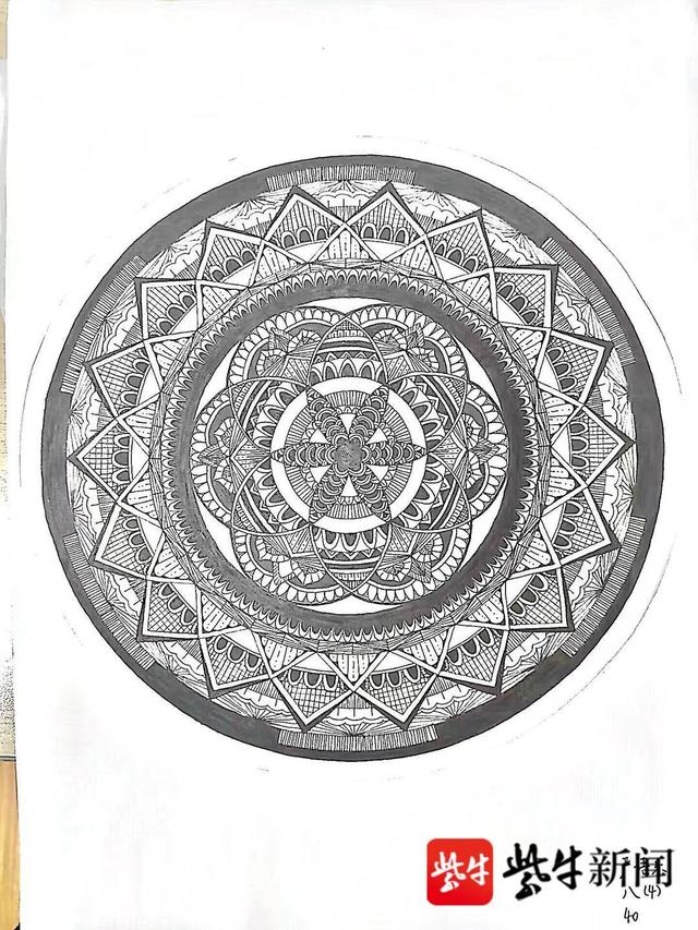 轴对称图形怎么画，轴对称和中心对称图形怎么画（这些初中生设计的“轴对称图形”美出新高度）