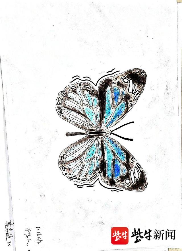 轴对称图形怎么画，轴对称和中心对称图形怎么画（这些初中生设计的“轴对称图形”美出新高度）