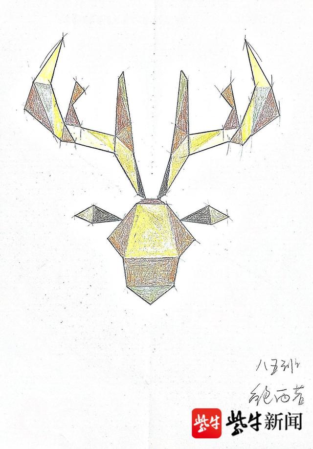 轴对称图形怎么画，轴对称和中心对称图形怎么画（这些初中生设计的“轴对称图形”美出新高度）