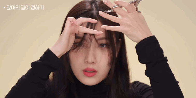 浪漫法式刘海教程图解，法式刘海的天花板还得看宋慧乔