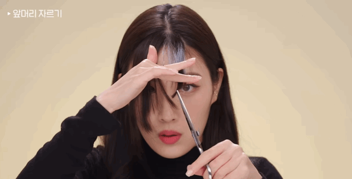 浪漫法式刘海教程图解，法式刘海的天花板还得看宋慧乔