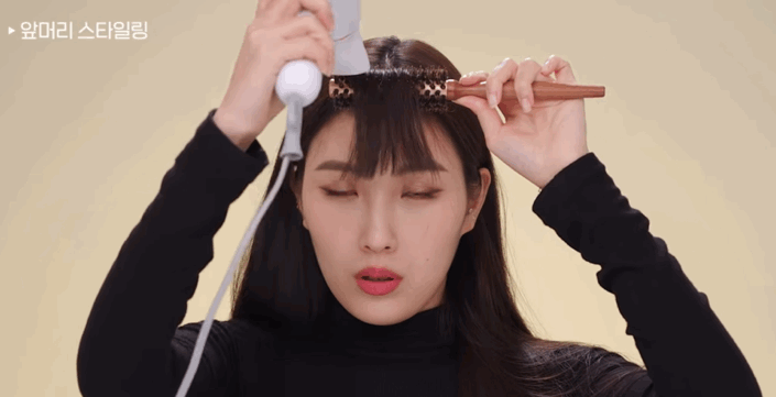 浪漫法式刘海教程图解，法式刘海的天花板还得看宋慧乔