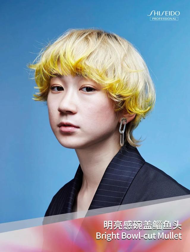 潮流男士短发染色，男生短发染色发型（2022男士理容大赏）