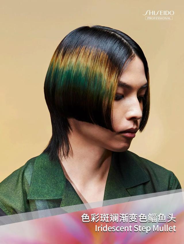 潮流男士短发染色，男生短发染色发型（2022男士理容大赏）