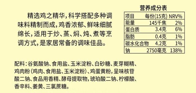 鸡精的主要成分，鸡精的主要成分是什么（是因为里面有鸡肉吗）