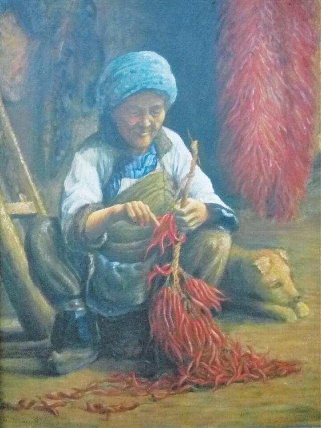 一二年级劳动图画怎么画，简笔画爱劳动的小朋友是怎么画的（朱文祥劳动系列画作品）