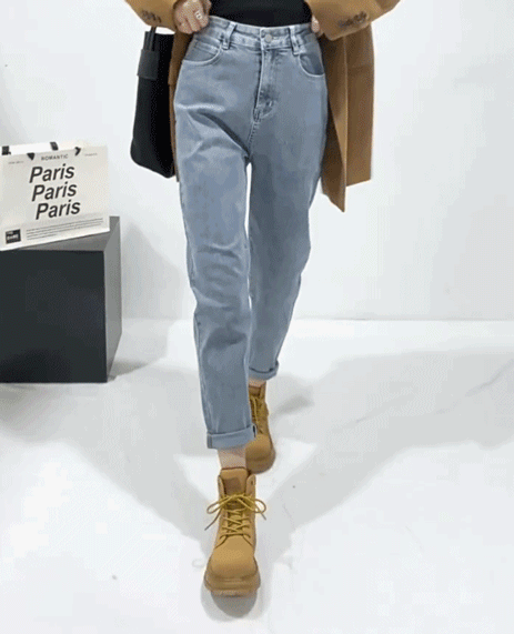 显高显瘦哈伦老爹裤，一条保暖显瘦の哈伦老爹裤