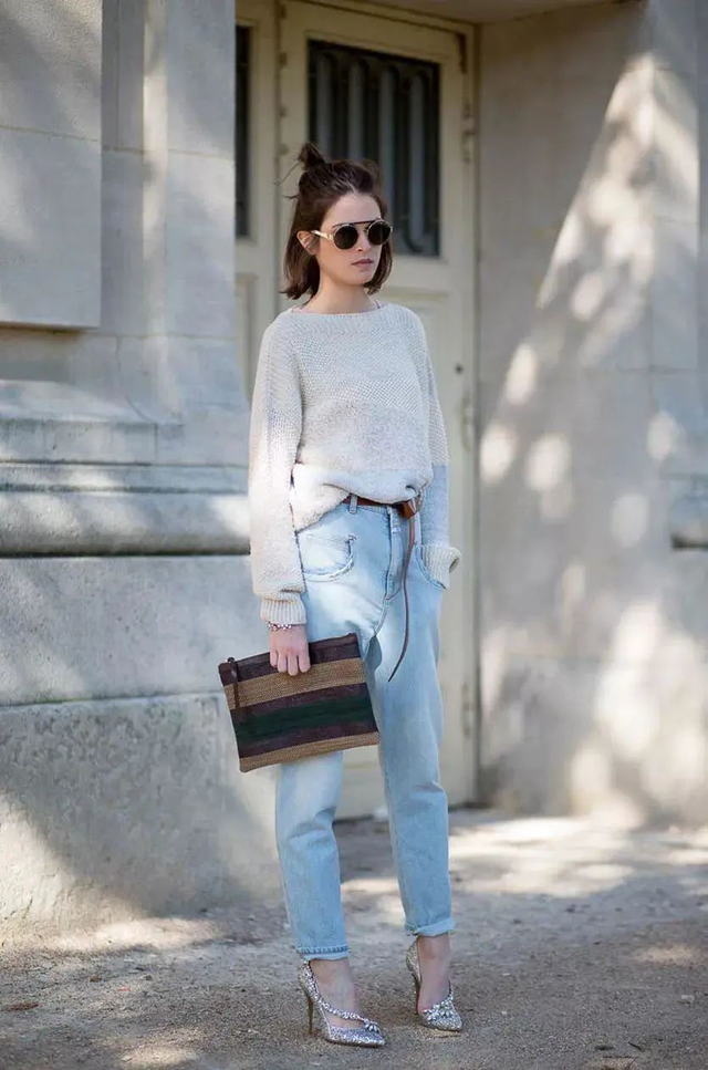 显高显瘦哈伦老爹裤，一条保暖显瘦の哈伦老爹裤