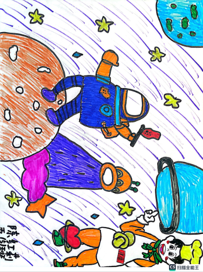 我的太空梦绘画作品，儿童画我的太空梦怎么画（2022“我们的太空”绘画摄影作品征集环节圆满结束）