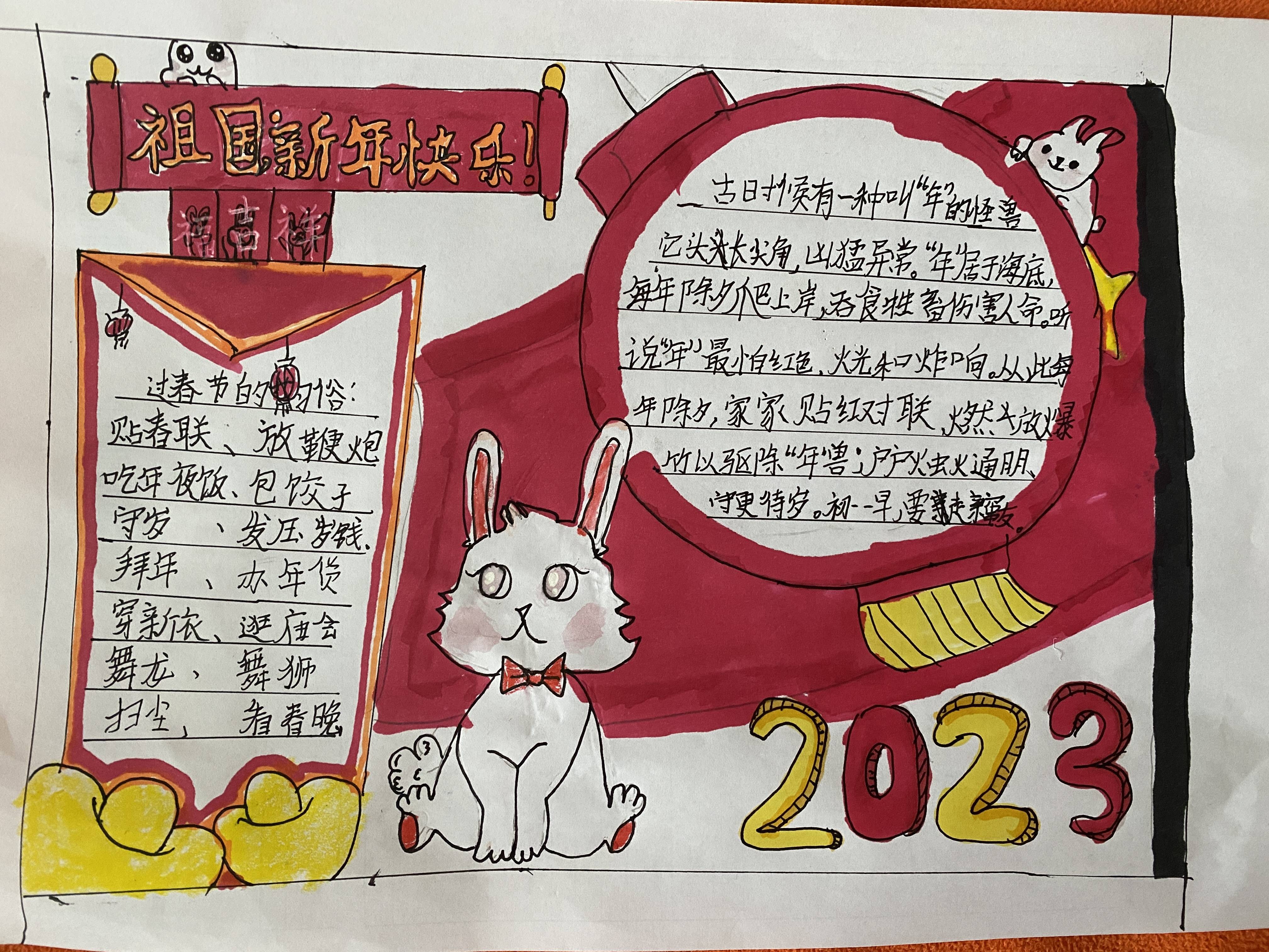 我和我的祖国手抄报内容文字,手抄报"我为祖国送祝福"作品展示(六十二