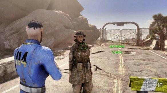 辐射4怎么全屏，辐射4全屏设置方法（玩家用《辐射4》高清重制《新维加斯》场景）