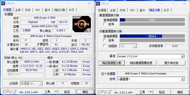 处理器是什么，7600、酷睿i5-13400对比评测