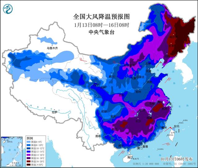 12级风力有多大，12级风力有多大,能推动多少吨（我国中东部大部地区将先后降温8～12℃）