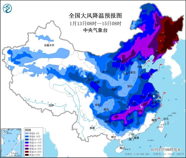 12级风力有多大，12级风力有多大,能推动多少吨（我国中东部大部地区将先后降温8～12℃）