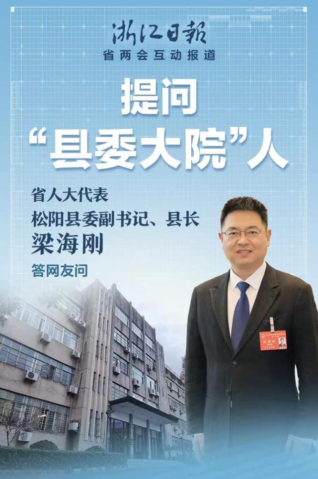 90后不结婚政府急了2021(提问"县委大院"人丨松阳县长梁海刚)