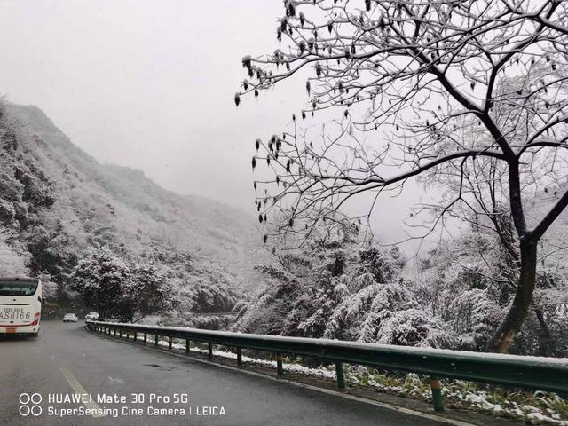 成都周边哪里下雪了，成都2023年第一场雪来啦