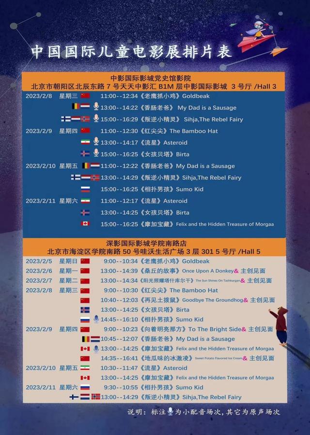 电影儿童免票最新标准2021，2021年火车票儿童身高收费标准是多高（中国国际儿童电影展排片表出炉）