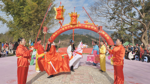 立春祭农寓意什么，安远这个村热闹极了！