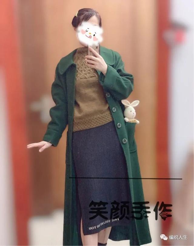 织毛衣的花样图案大全图片，手工毛衣编织花样大全（百搭款圆肩套头毛衣）