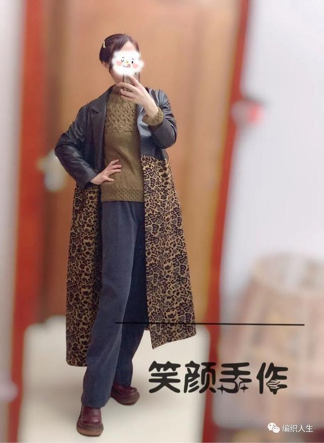 织毛衣的花样图案大全图片，手工毛衣编织花样大全（百搭款圆肩套头毛衣）