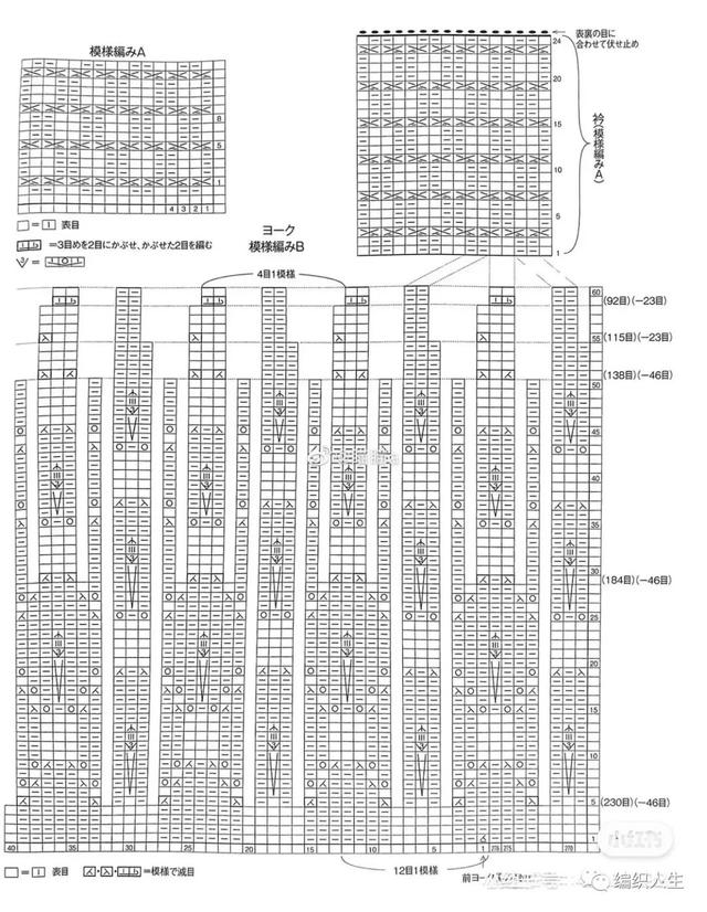 织毛衣的花样图案大全图片，手工毛衣编织花样大全（百搭款圆肩套头毛衣）
