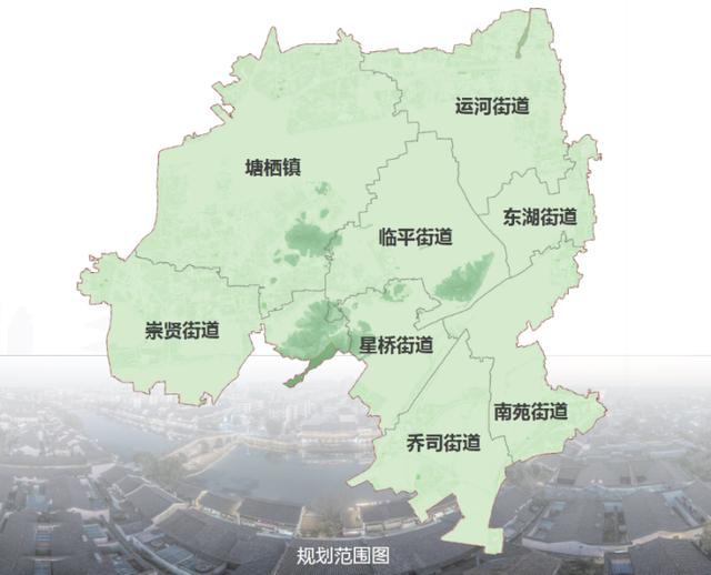 余杭区临平镇的未来发展，临平国土空间目标打造融杭接沪新中心