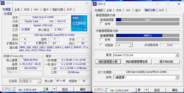 处理器是什么，7600、酷睿i5-13400对比评测