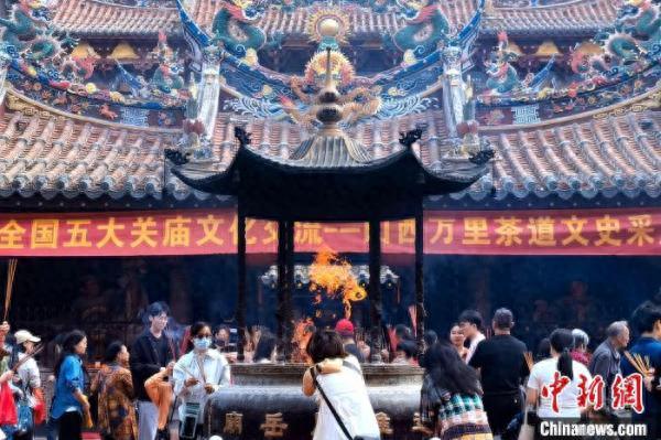 传承关公文化 “关公故里”山西民间组团回访泉州通淮关岳庙